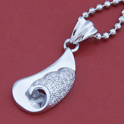 鑲鉆帆銀吊墜|韓國飾品批發|銀飾批發|銀飾品