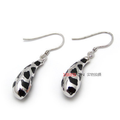 水滴銀耳環|韓國飾品批發|銀飾批發|銀飾品