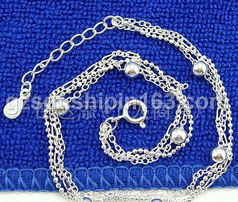 純銀飾品批發(fā)指南 聚焦04160純銀腳鏈與925銀飾品的市場機遇